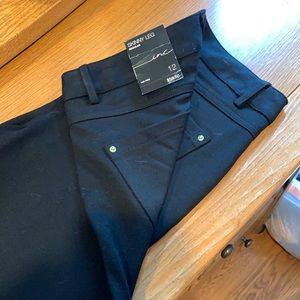 Black Skinny Leg Pants